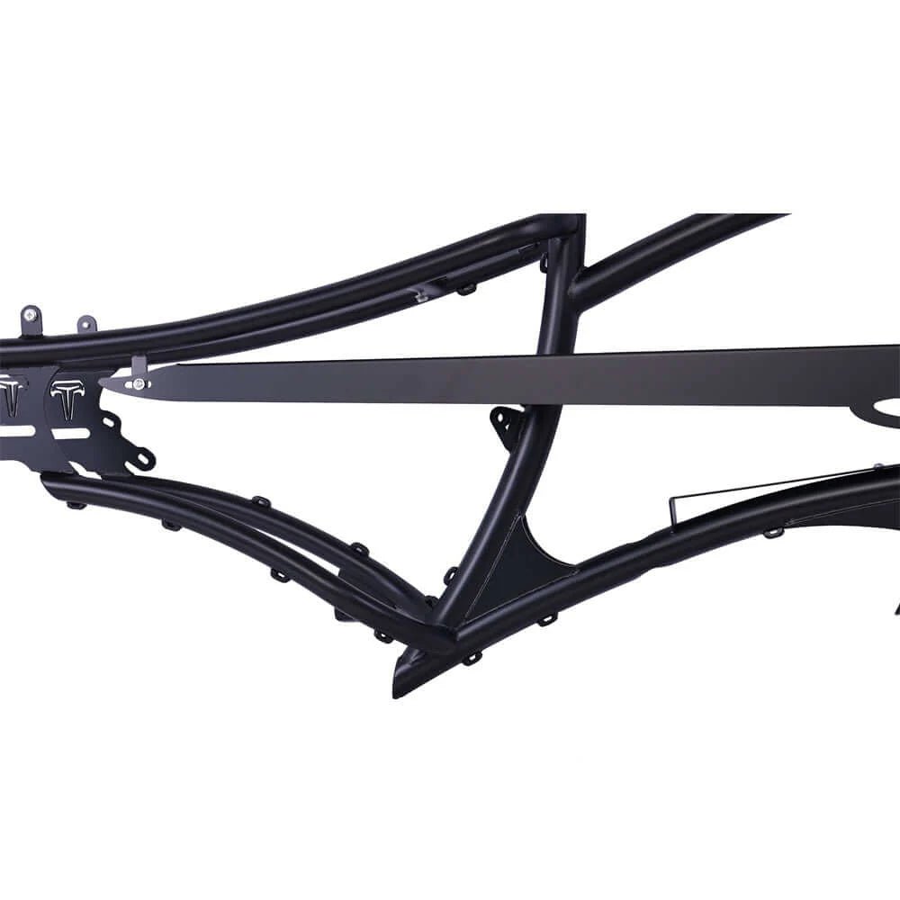 Tracer FM-RAPTOR Ebike Frame 26inch Stretch Chopper for Single Speed/7 Speed Tracer Batteries & Accessories Clear 68