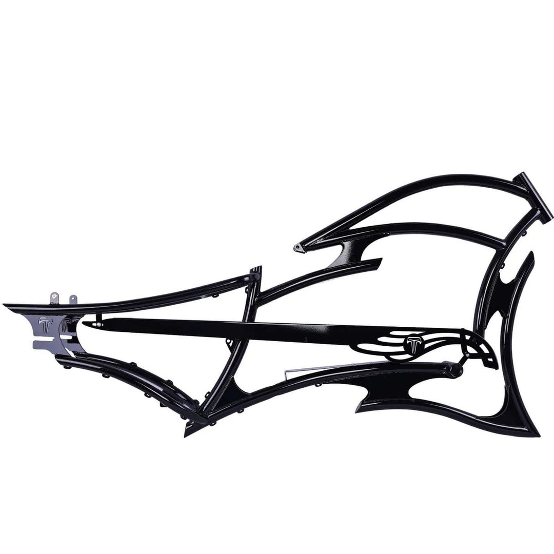 Tracer FM-RAPTOR Ebike Frame 26inch Stretch Chopper for Single Speed/7 Speed Tracer Batteries & Accessories Clear 59