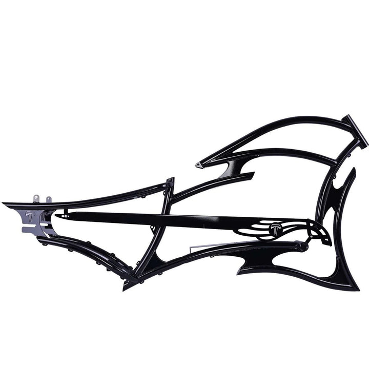 Tracer FM-RAPTOR Ebike Frame 26inch Stretch Chopper for Single Speed/7 Speed Tracer Batteries & Accessories Clear 59