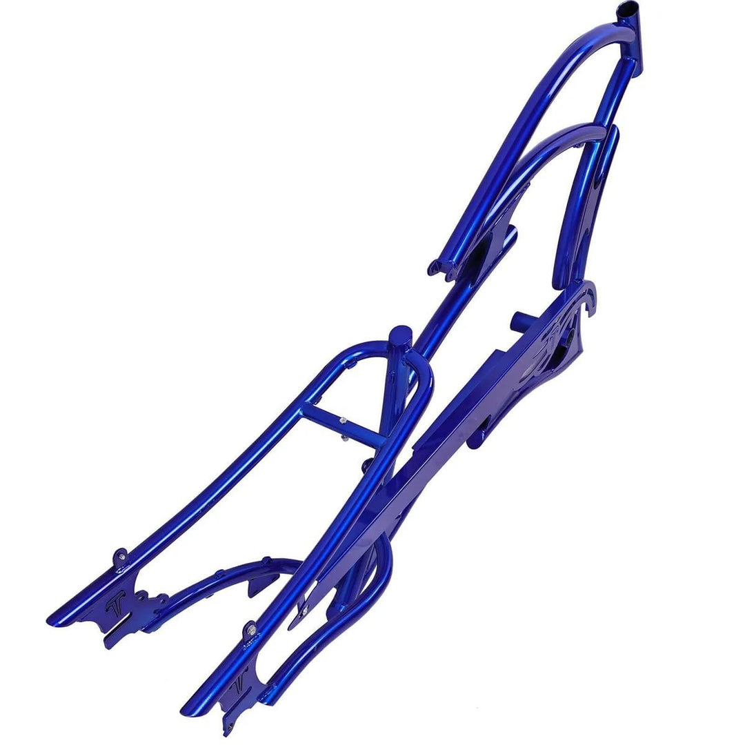 Tracer FM-RAPTOR Ebike Frame 26inch Stretch Chopper for Single Speed/7 Speed Tracer Batteries & Accessories Clear 44