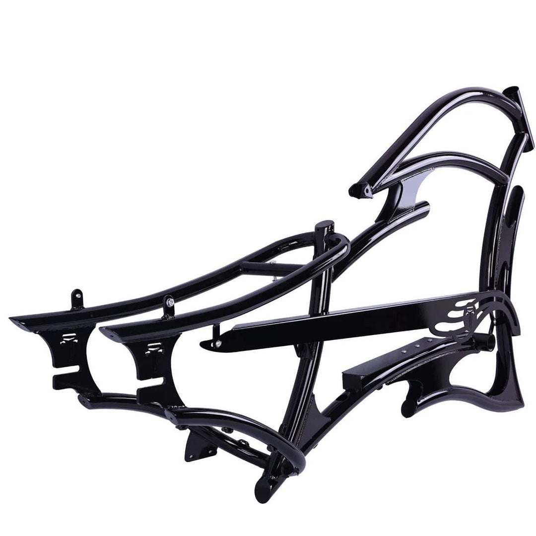 Tracer FM-RAPTOR Ebike Frame 26inch Stretch Chopper for Single Speed/7 Speed Tracer Batteries & Accessories Clear 62