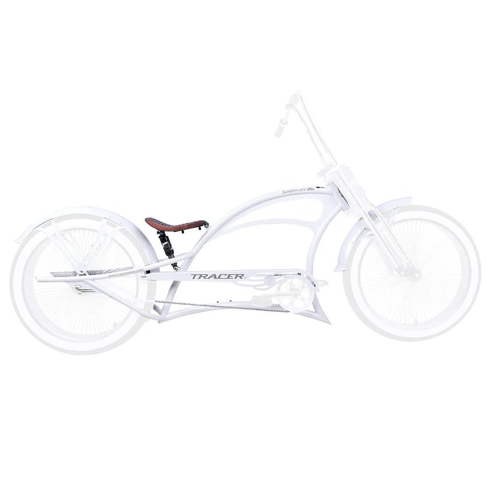 Tracer FM-Scorpion Pro DTS 26" Stretch Chopper Cruiser Over Size Steel Frame Tracer Batteries & Accessories Blue 8