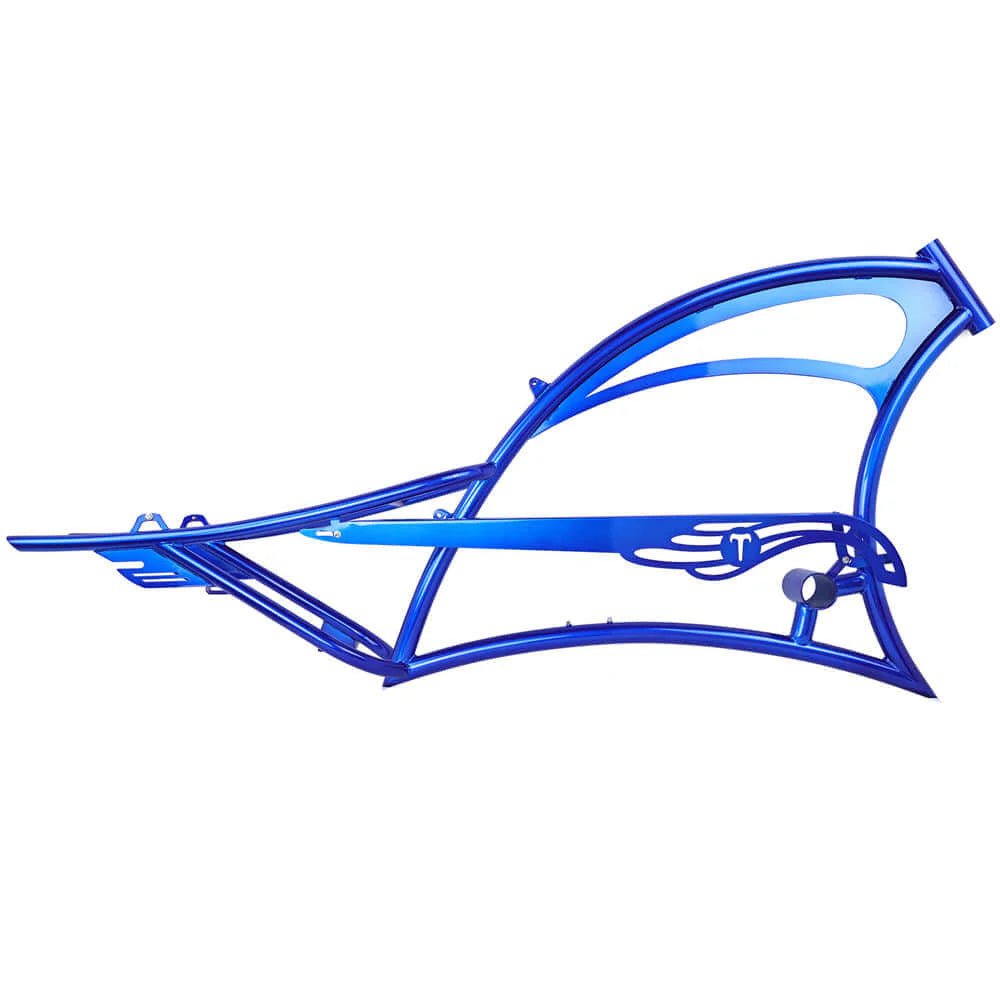 Tracer FM-Scorpion Pro DTS 26" Stretch Chopper Cruiser Over Size Steel Frame Tracer Batteries & Accessories Blue 10