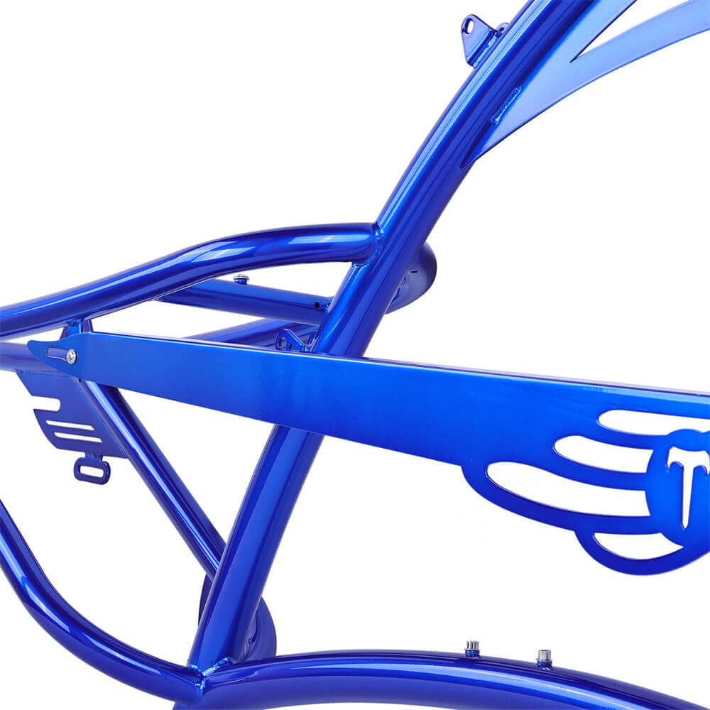 Tracer FM-Scorpion Pro DTS 26" Stretch Chopper Cruiser Over Size Steel Frame Tracer Batteries & Accessories Blue 15