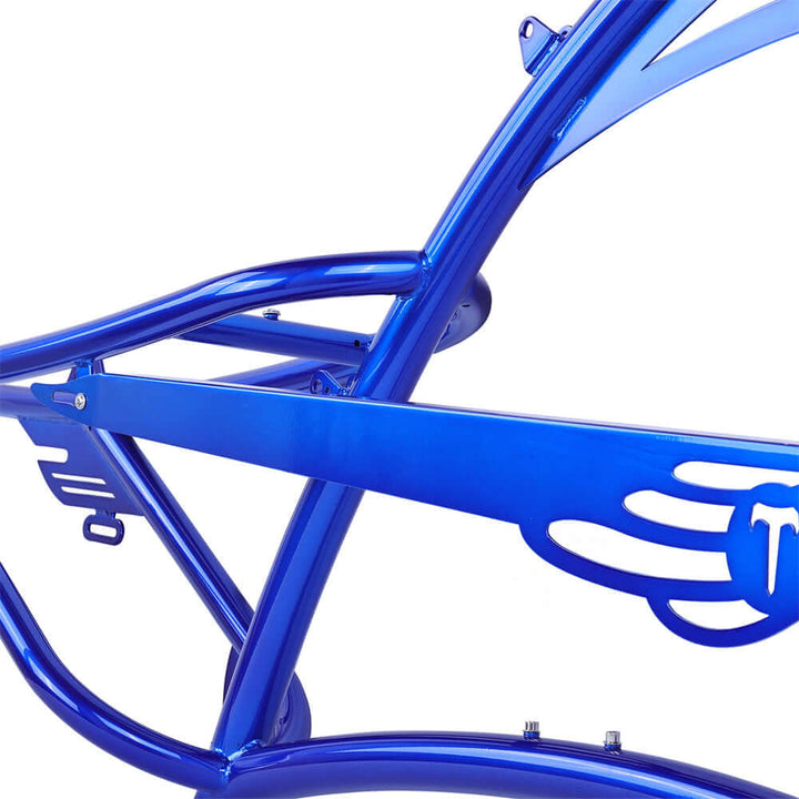 Tracer FM-Scorpion Pro DTS 26" Stretch Chopper Cruiser Over Size Steel Frame Tracer Batteries & Accessories Blue 15