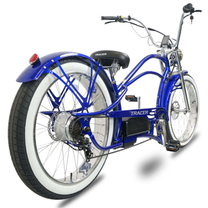 Tracer Legend GT7 1000W Stretch Cruiser Chopper Bike