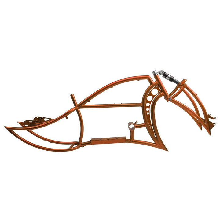 Tracer Signature Pro 26" Chopper Cruiser Electric Bike Frame Tracer Batteries & Accessories Brown 5