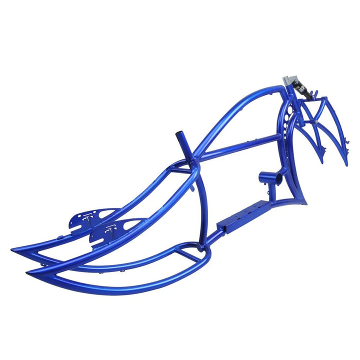 Tracer Signature Pro 26" Chopper Cruiser Electric Bike Frame Tracer Batteries & Accessories Blue 21