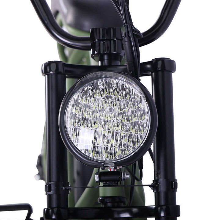 Tracer Verge 800W Fat Tire Electric Motorbike | 20" Wheels, Mini E-Bike