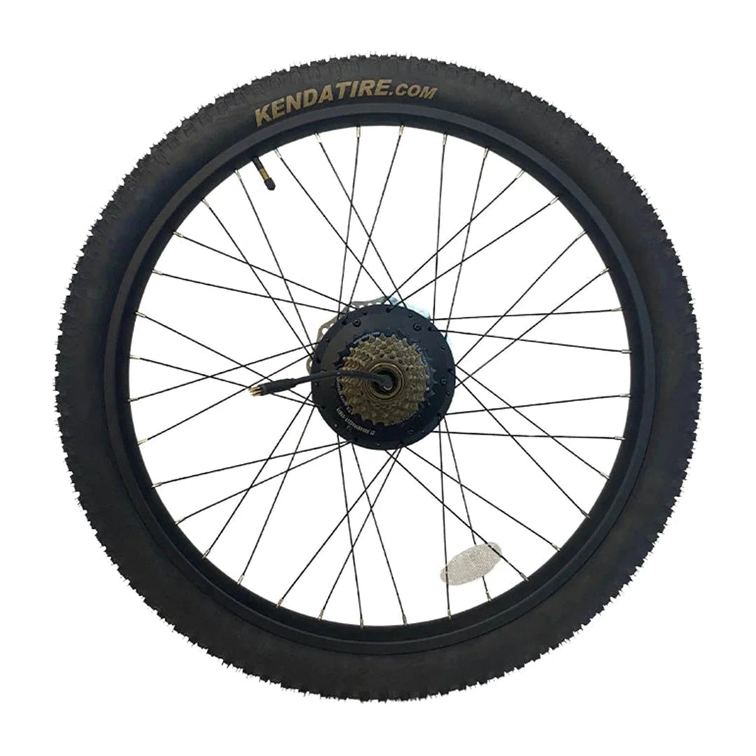 VELOWAV Rear Wheel with Motor & Disc Brake Rotor For Velowave Bikes Wheel With Motors Ranger 1.0/ Rover Step-Thru 5