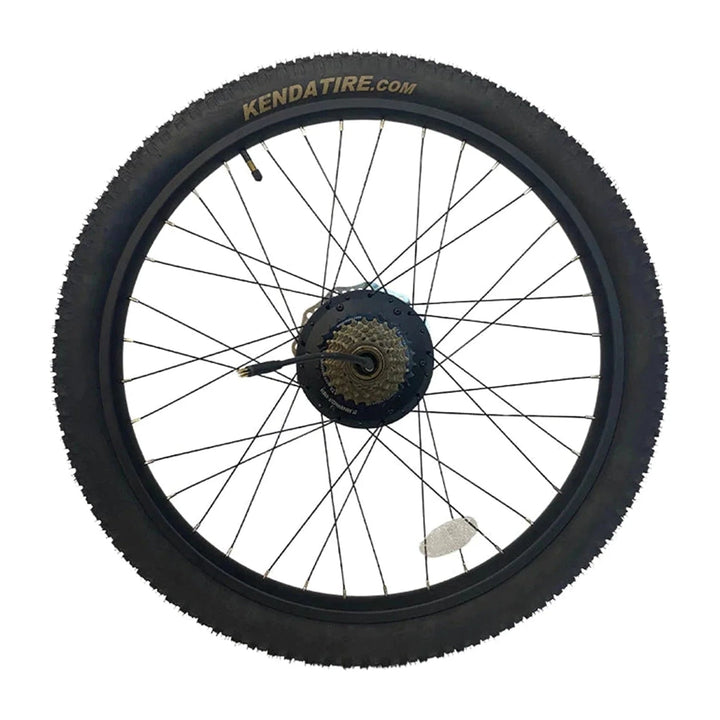 VELOWAV Rear Wheel with Motor & Disc Brake Rotor For Velowave Bikes Wheel With Motors Ranger 1.0/ Rover Step-Thru 5