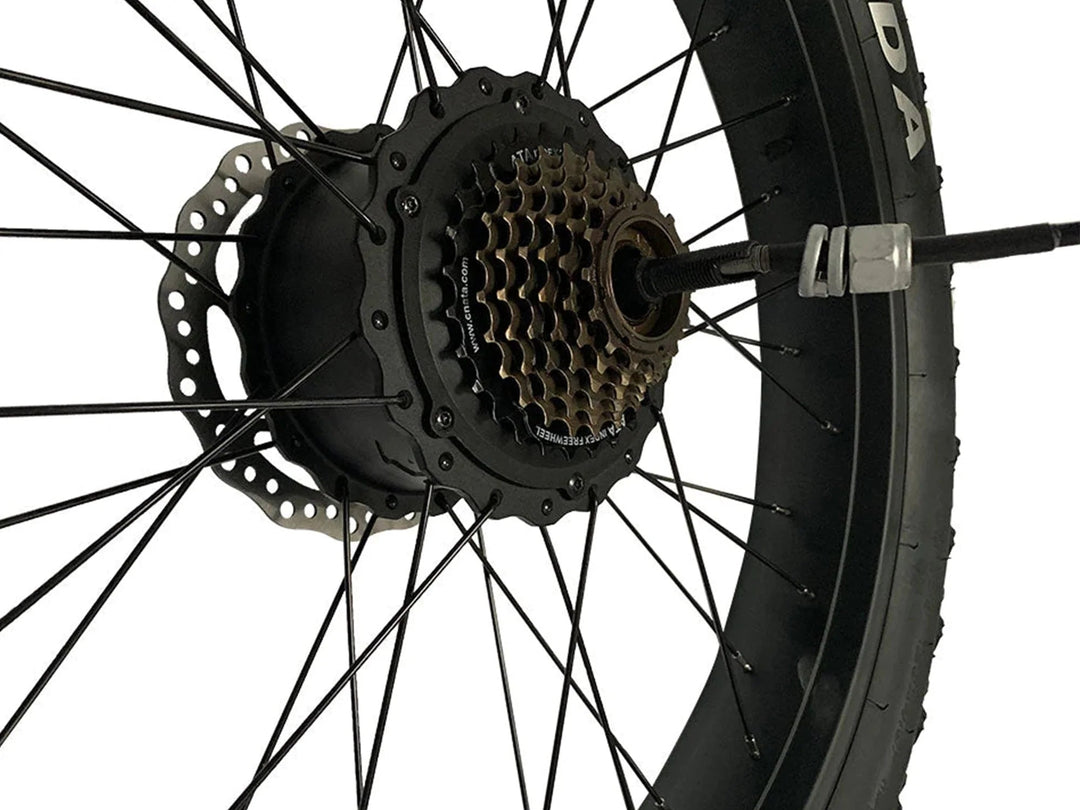 VELOWAV Rear Wheel with Motor & Disc Brake Rotor For Velowave Bikes Wheel With Motors Ranger 1.0/ Rover Step-Thru 4