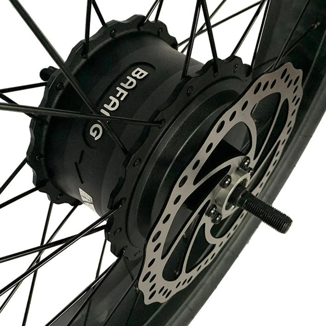 VELOWAV Rear Wheel with Motor & Disc Brake Rotor For Velowave Bikes Wheel With Motors Ranger 1.0/ Rover Step-Thru 3