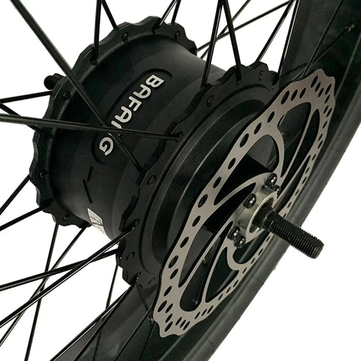 VELOWAV Rear Wheel with Motor & Disc Brake Rotor For Velowave Bikes Wheel With Motors Ranger 1.0/ Rover Step-Thru 3