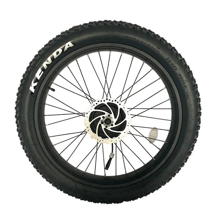 VELOWAV Rear Wheel with Motor & Disc Brake Rotor For Velowave Bikes Wheel With Motors Ranger 1.0/ Rover Step-Thru 1