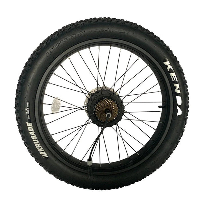 VELOWAV Rear Wheel with Motor & Disc Brake Rotor For Velowave Bikes Wheel With Motors Ranger 1.0/ Rover Step-Thru 2