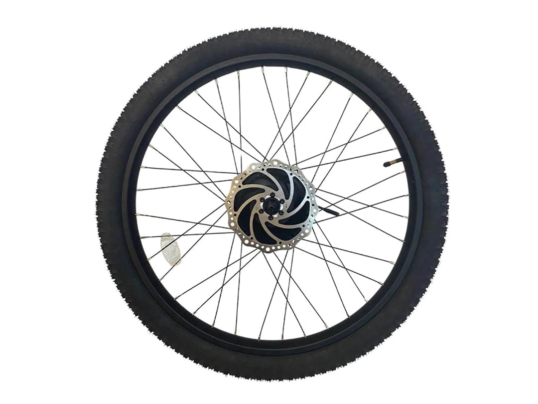 VELOWAV Rear Wheel with Motor & Disc Brake Rotor For Velowave Bikes Wheel With Motors Ghost MTB 7