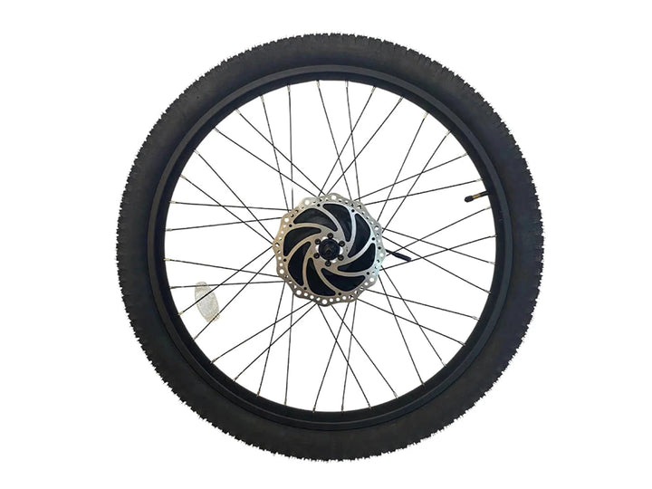 VELOWAV Rear Wheel with Motor & Disc Brake Rotor For Velowave Bikes Wheel With Motors Ghost MTB 7