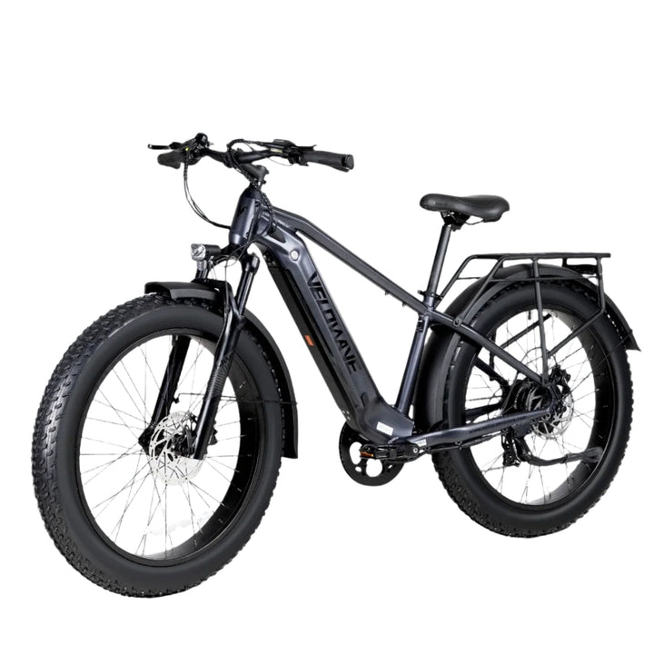 Velowave Ranger 3.0 Fat Tire All-Terrain E-Bike Velowave Fat Tire Electric Bikes Silver 5