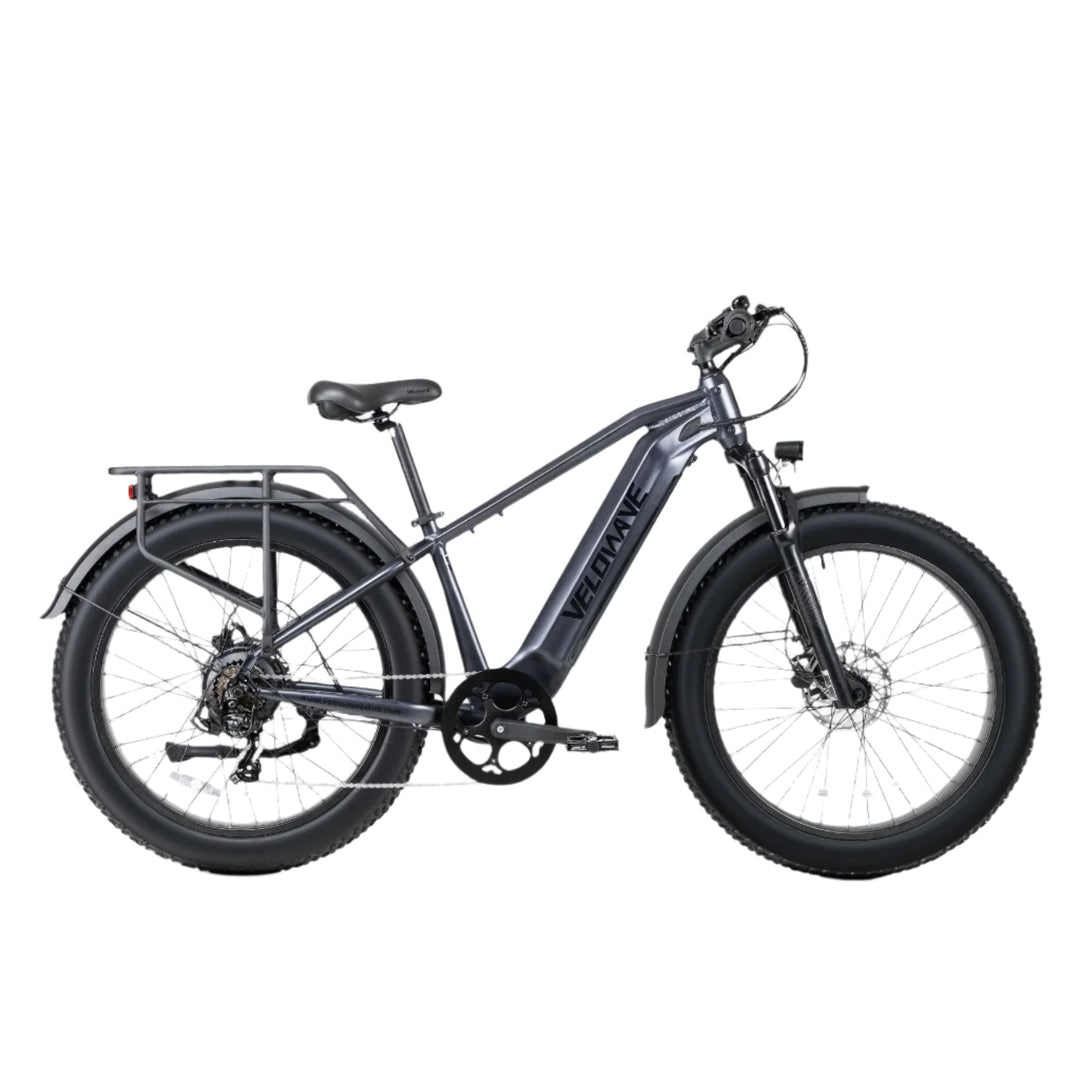 Velowave Ranger 3.0 Fat Tire All-Terrain E-Bike Velowave Fat Tire Electric Bikes Blue Gray 1