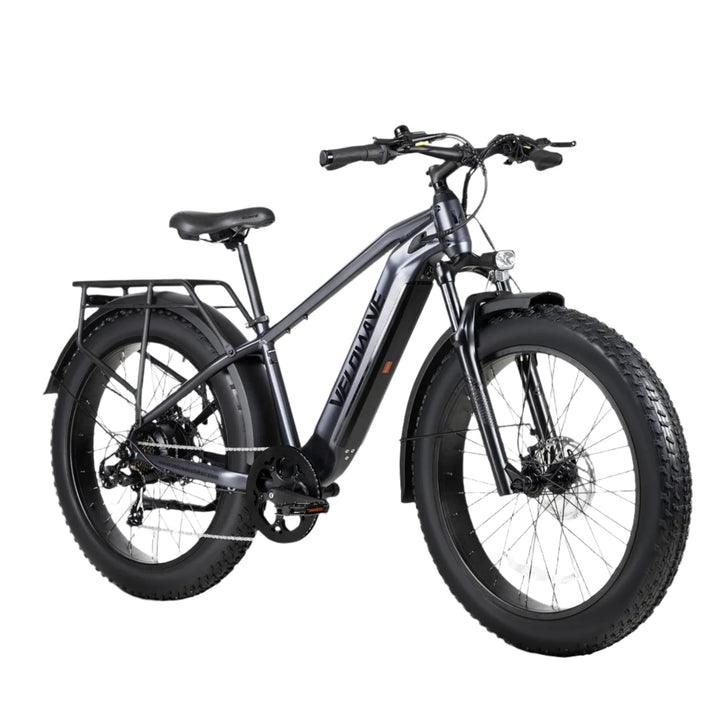 Velowave Ranger 3.0 Fat Tire All-Terrain E-Bike Velowave Fat Tire Electric Bikes Silver 3