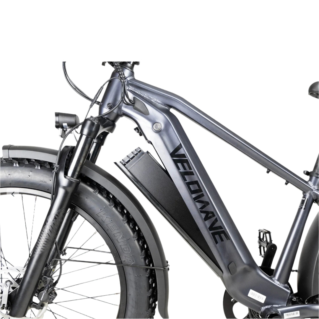 Velowave Ranger 3.0 Fat Tire All-Terrain E-Bike Velowave Fat Tire Electric Bikes Silver 7