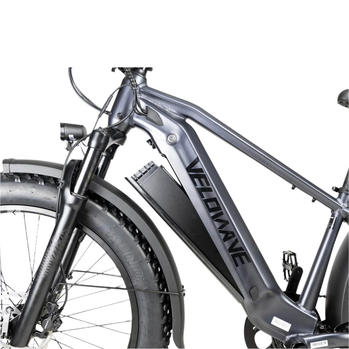 Velowave Ranger 3.0 Fat Tire All-Terrain E-Bike Velowave Fat Tire Electric Bikes Silver 7