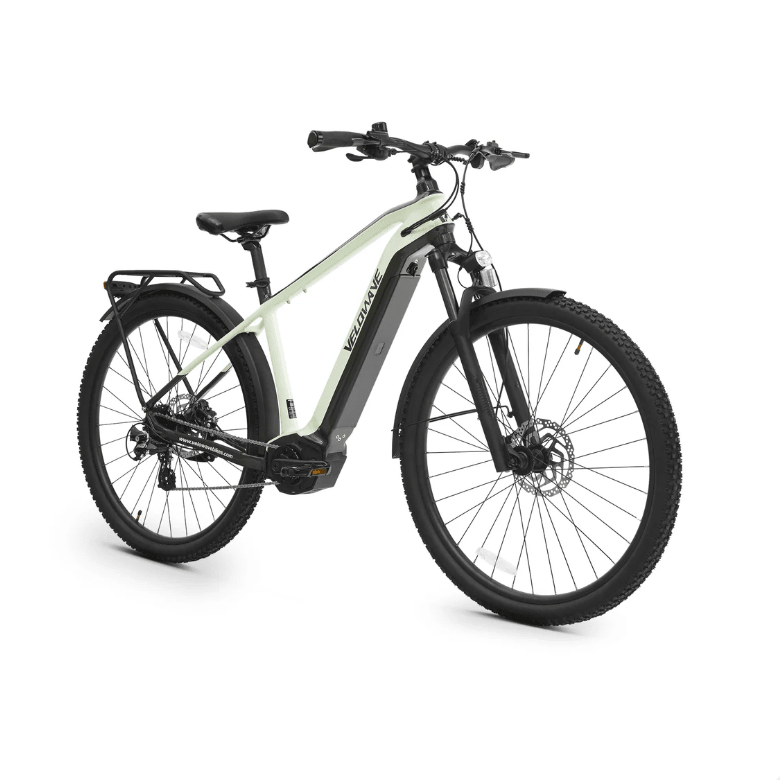 Velowave Swift M Mid-Drive Commuter Electric Bike Commuter Electric Bikes Blue Grey 3