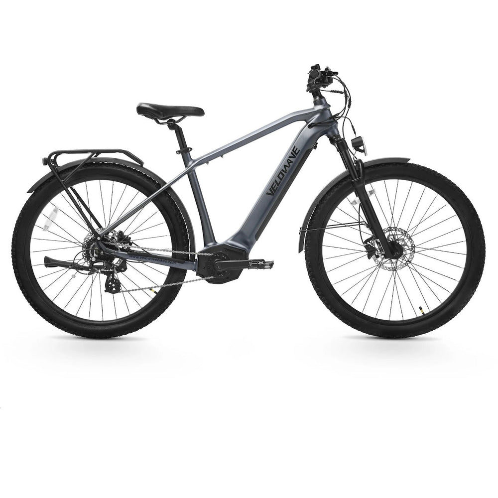 Velowave Swift M Mid-Drive Commuter Electric Bike Commuter Electric Bikes Blue Grey 2