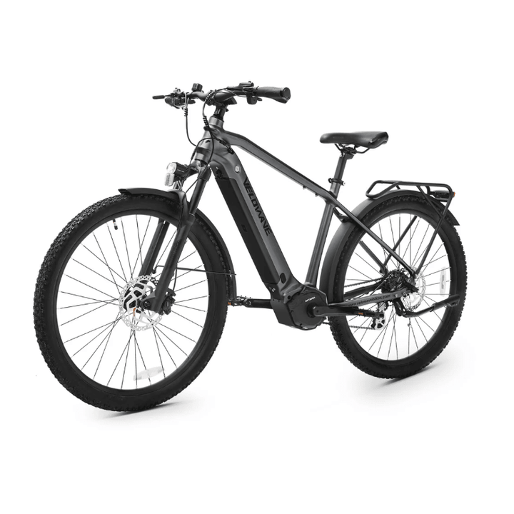 Velowave Swift M Mid-Drive Commuter Electric Bike Commuter Electric Bikes Blue Grey 6