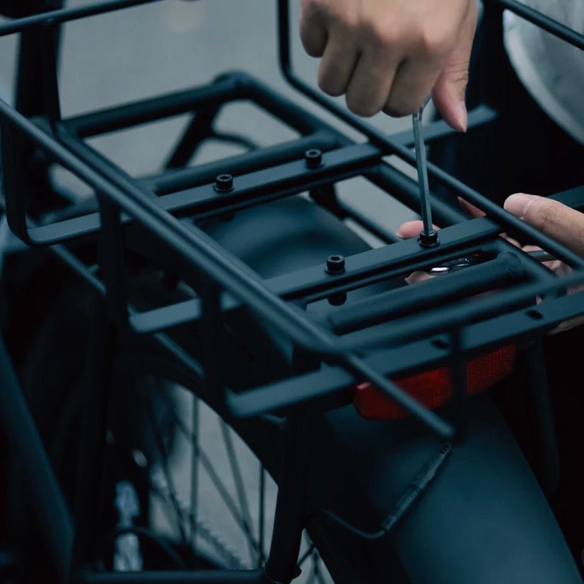 Velowave|Foldable Rear Basket for Velowave Electric Bikes