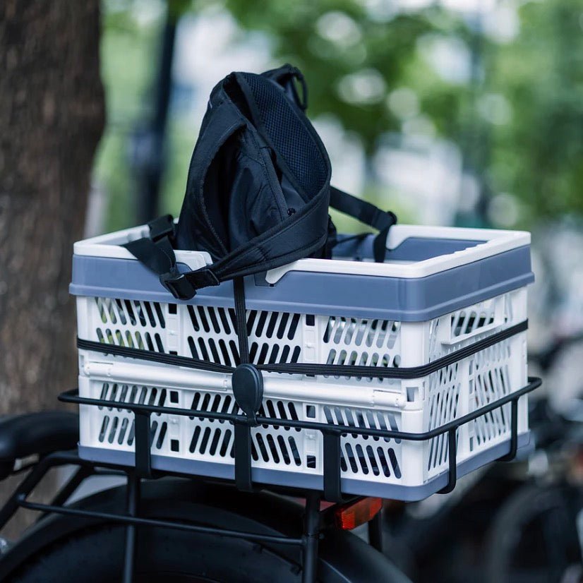 Velowave|Foldable Rear Basket for Velowave Electric Bikes