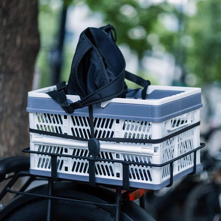 Velowave|Foldable Rear Basket for Velowave Electric Bikes