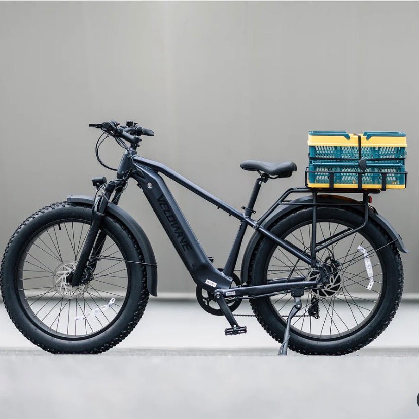 Velowave|Foldable Rear Basket for Velowave Electric Bikes