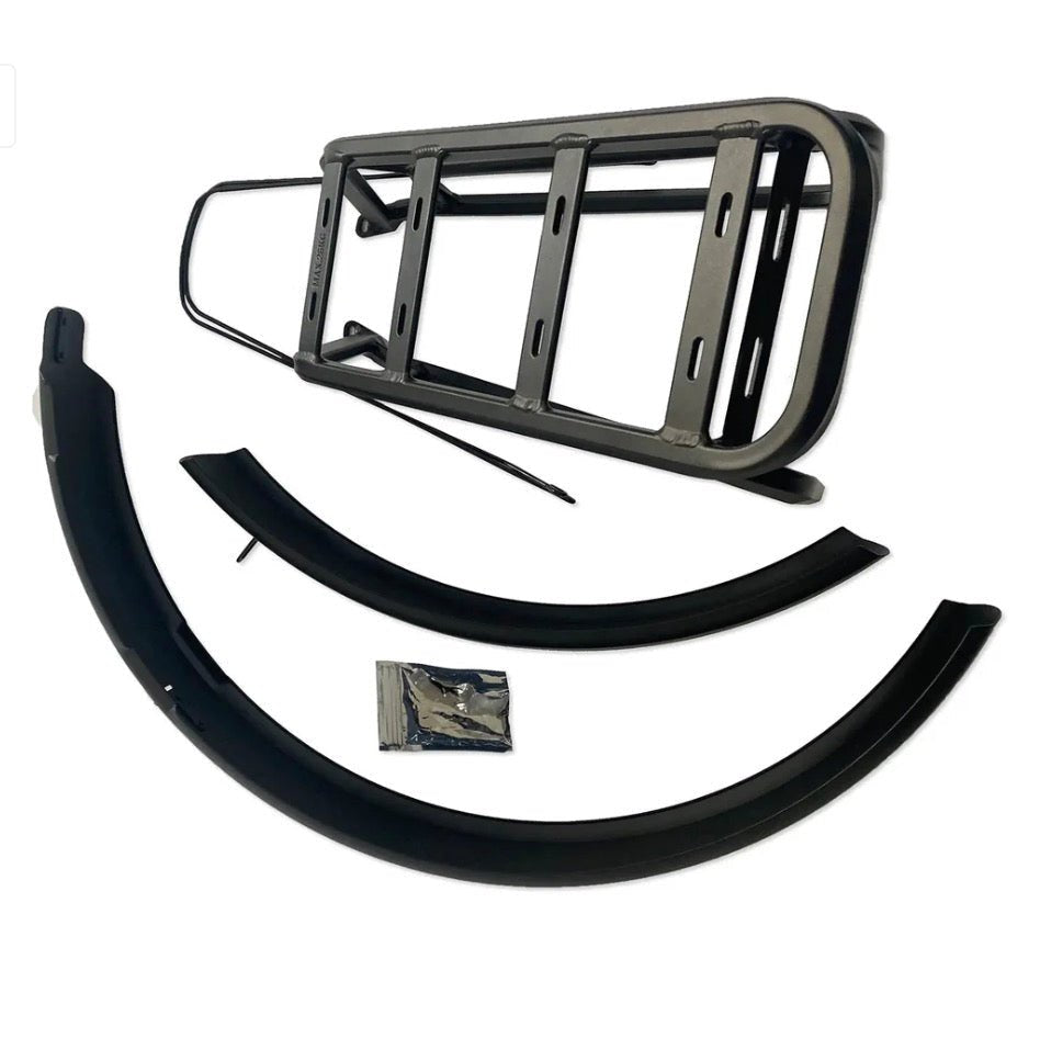 Velowave|Rear Rack & Fender Kit for Grace Step Thru EBike