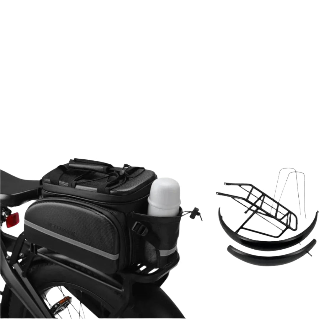 Velowave|Rear Rack & Fender Kit for Rover/Ranger Fat Tire EBike
