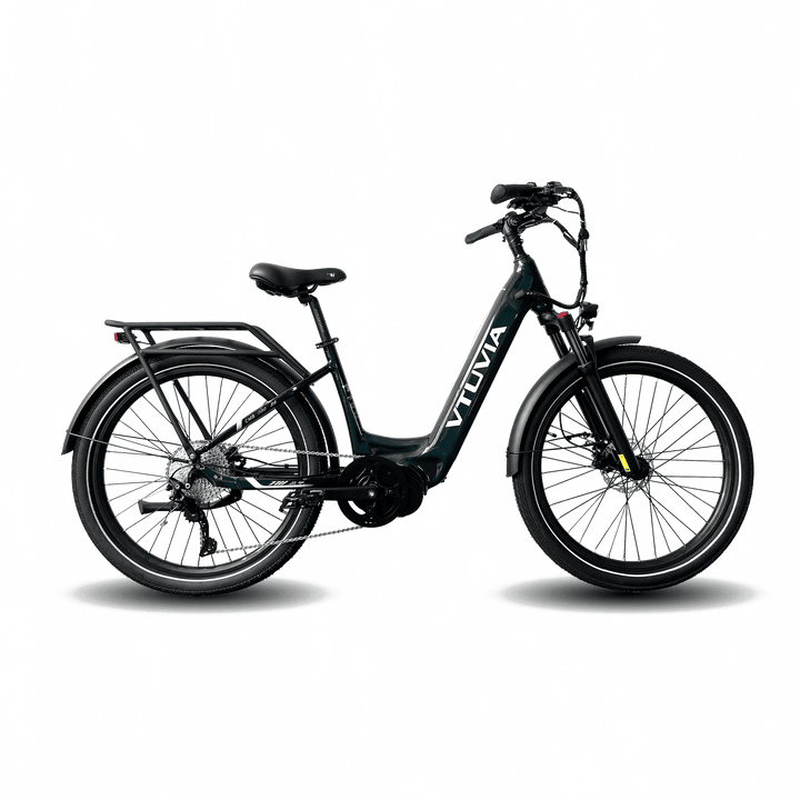 VTUVIA CMB Mid-Drive 500W Combo Commuter Electric Bikes Dark blue*2 15