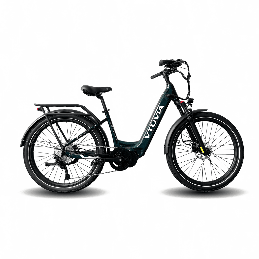VTUVIA CMB Mid Drive Ebike Combo All Terrain Electric Bikes Dark blue X2 14