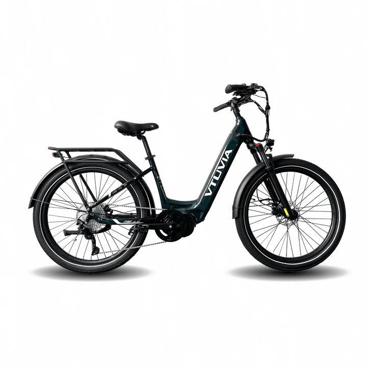 VTUVIA CMB Mid Drive Ebike Combo All Terrain Electric Bikes Dark blue X2 14