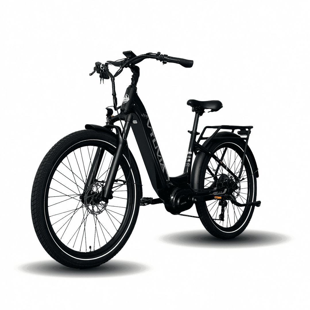 VTUVIA CMB Mid Drive Ebike Combo All Terrain Electric Bikes Dark blue X2 20