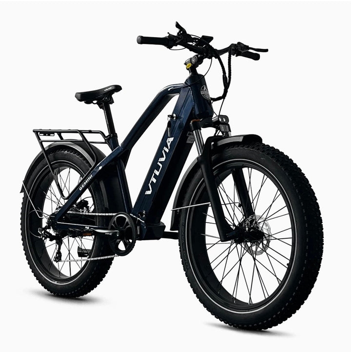 VTUVIA| Gemini 1000W Motor, Long Range Fat Tire Cruiser Ebike