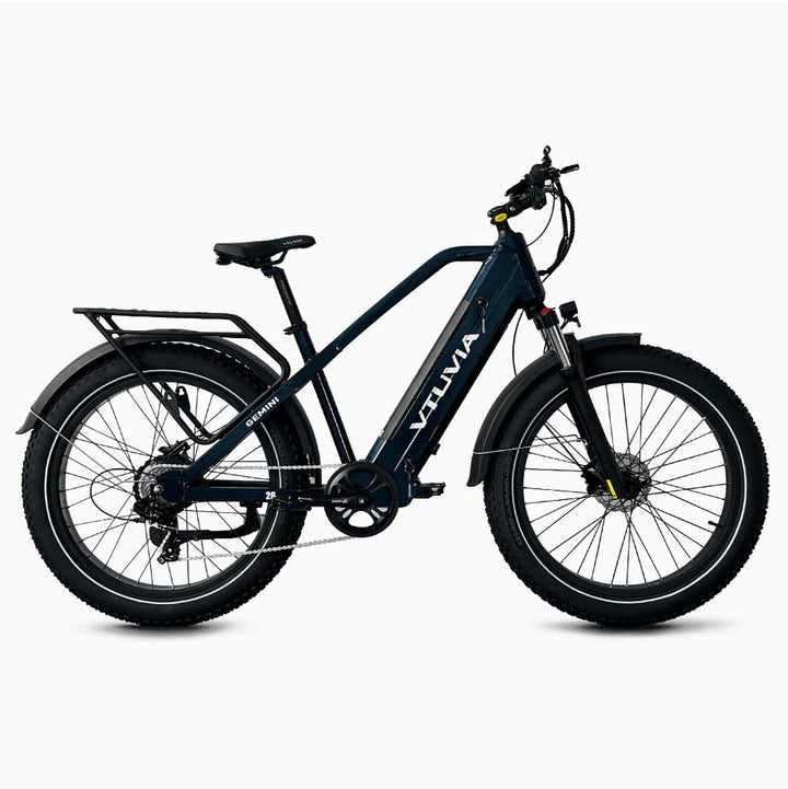 VTUVIA| Gemini 1000W Motor, Long Range Fat Tire Cruiser Ebike