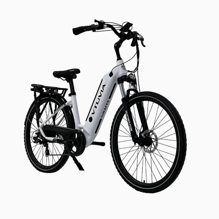 VTUVIA Giraffe VTUVIA Commuter Electric Bikes Silver 4