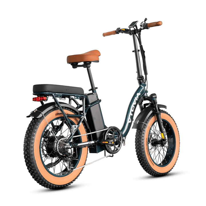 VTUVIA SF20H Utility E-Bike Folding Electric Bikes White 12