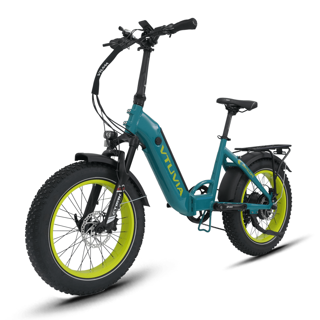 VTUVIA SX20 Folding E-Bike VTUVIA Folding Electric Bikes Silvery 10