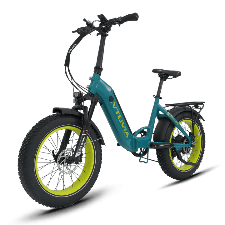 VTUVIA SX20 Folding E-Bike VTUVIA Folding Electric Bikes Silvery 10