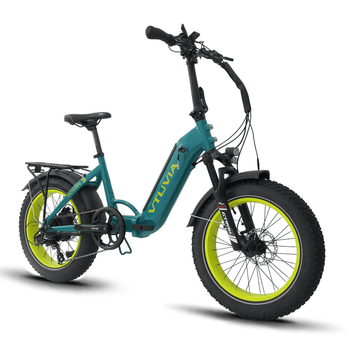 VTUVIA SX20 Folding E-Bike VTUVIA Folding Electric Bikes Silvery 12