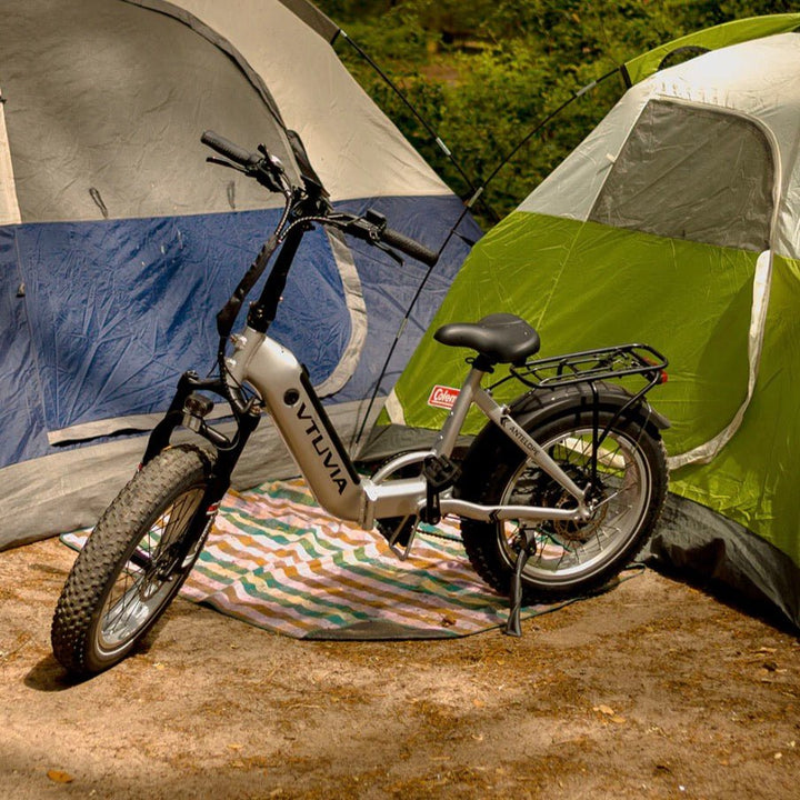 VTUVIA SX20 Folding E-Bike VTUVIA Folding Electric Bikes Silvery 19