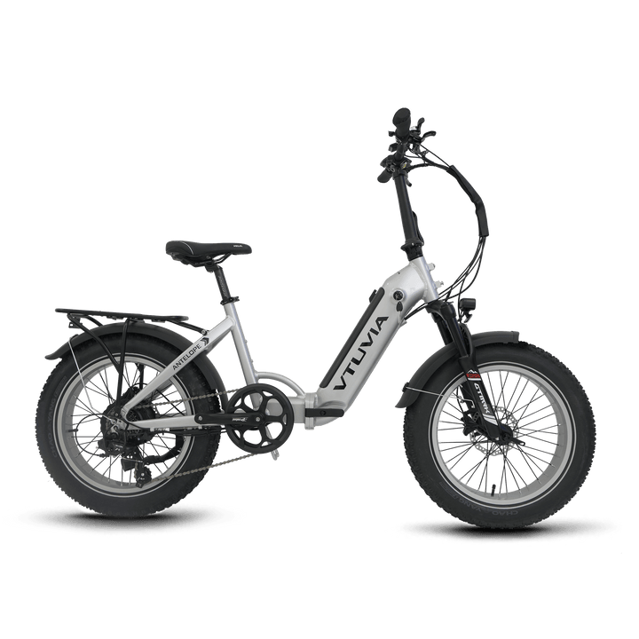 VTUVIA SX20 Folding Ebike Combo Folding Electric Bikes Silvery x2 17
