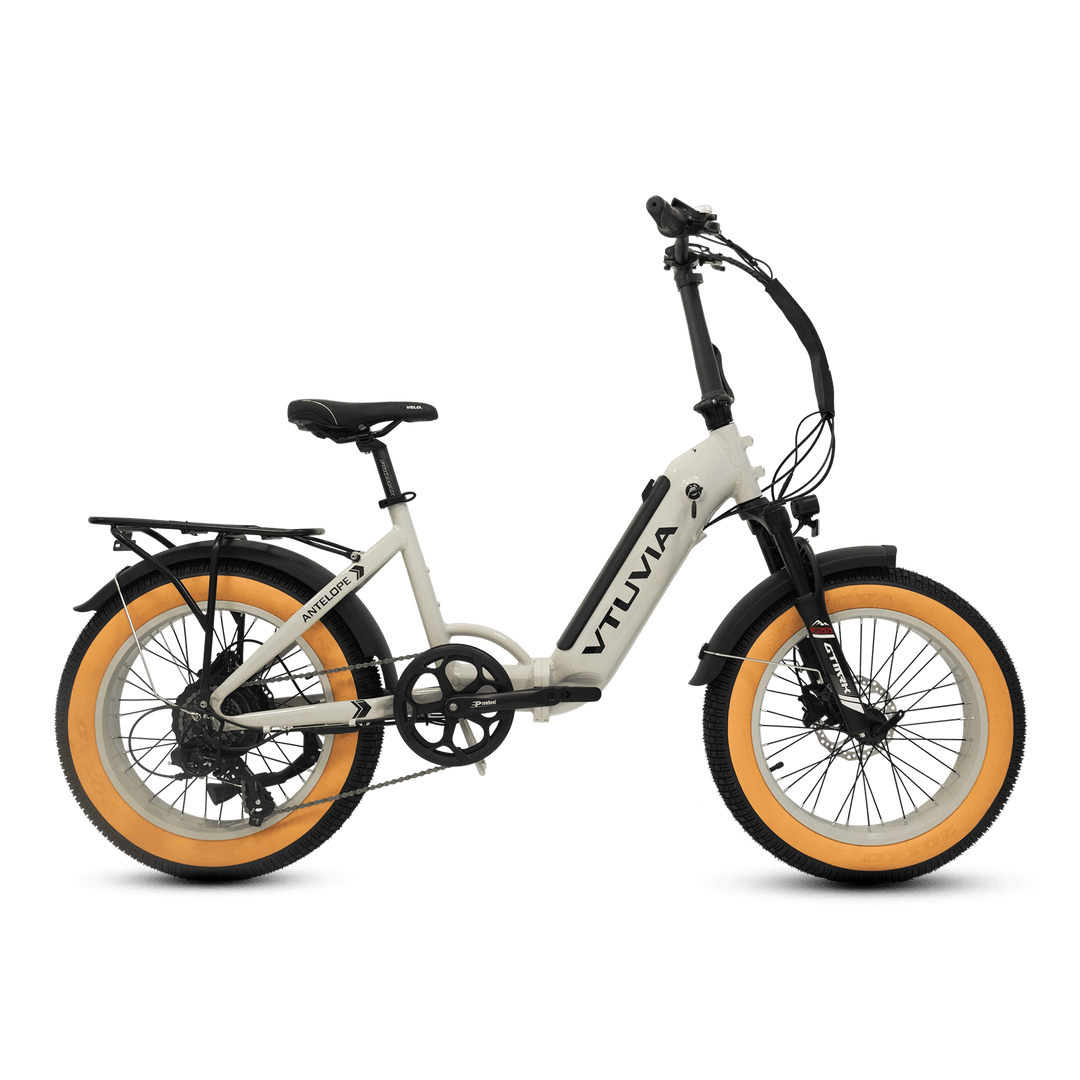 VTUVIA SX20 Folding Ebike Combo Folding Electric Bikes White x2 10